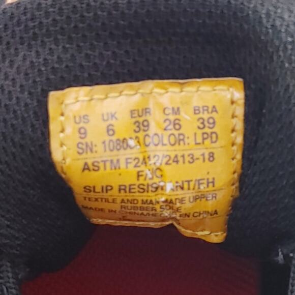 Skechers Work Sure TrackSaivy EH Comp Toe Leather Shoes Leopard Womens Size US 9 - Picture 7 of 10